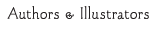 authors and illustrators